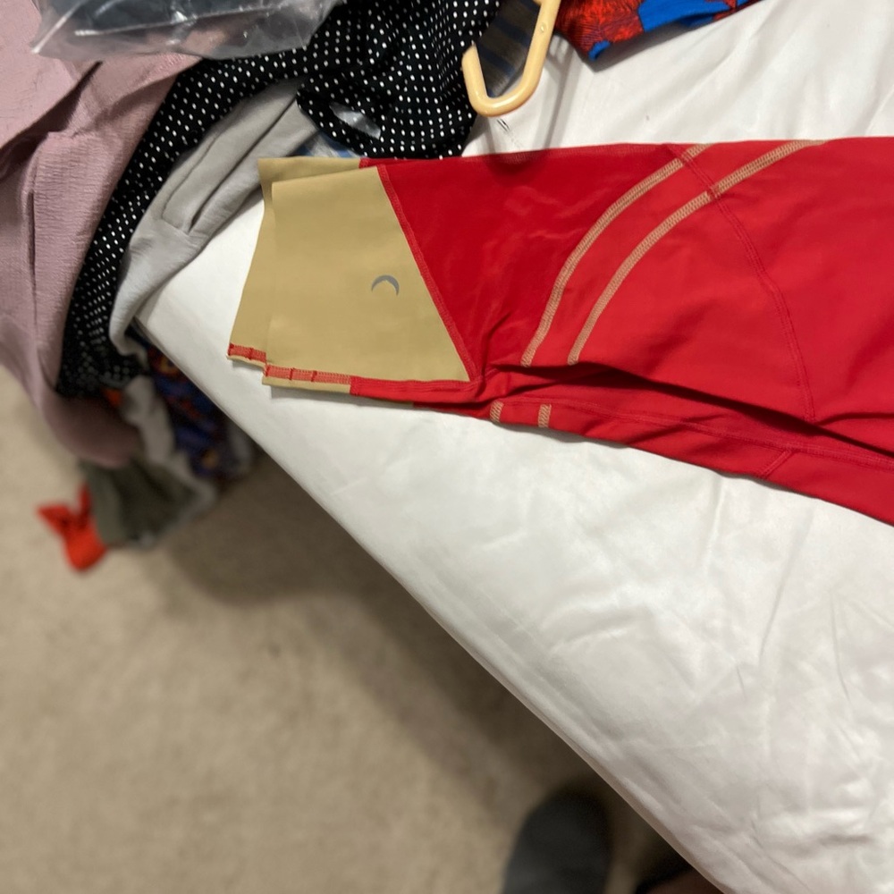 ZYIA Scarlet and Black Athletic Pants